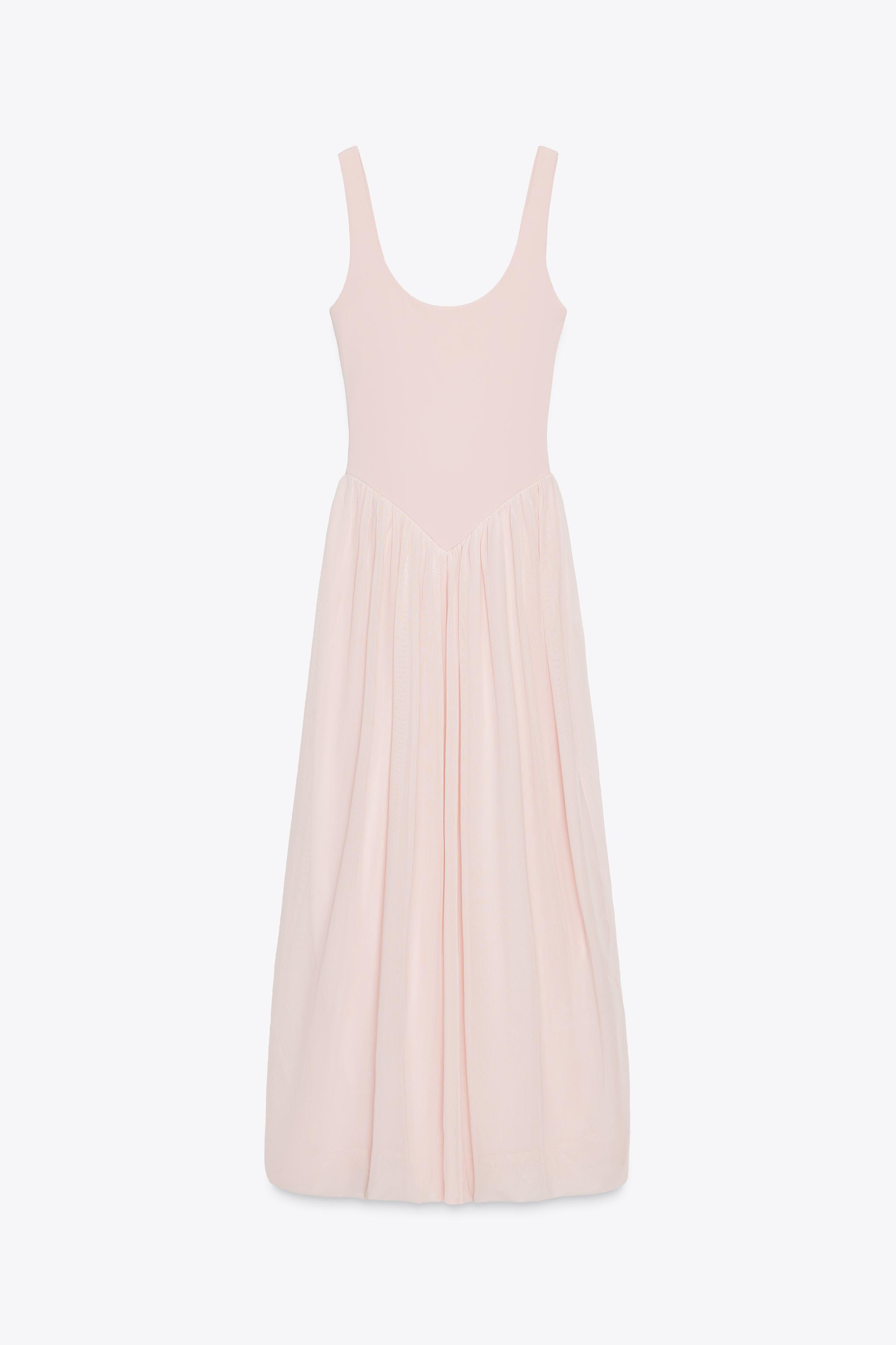 Combination Tulle Dress