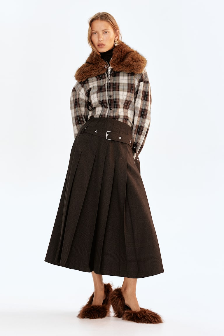 Waisted Twill Shirt