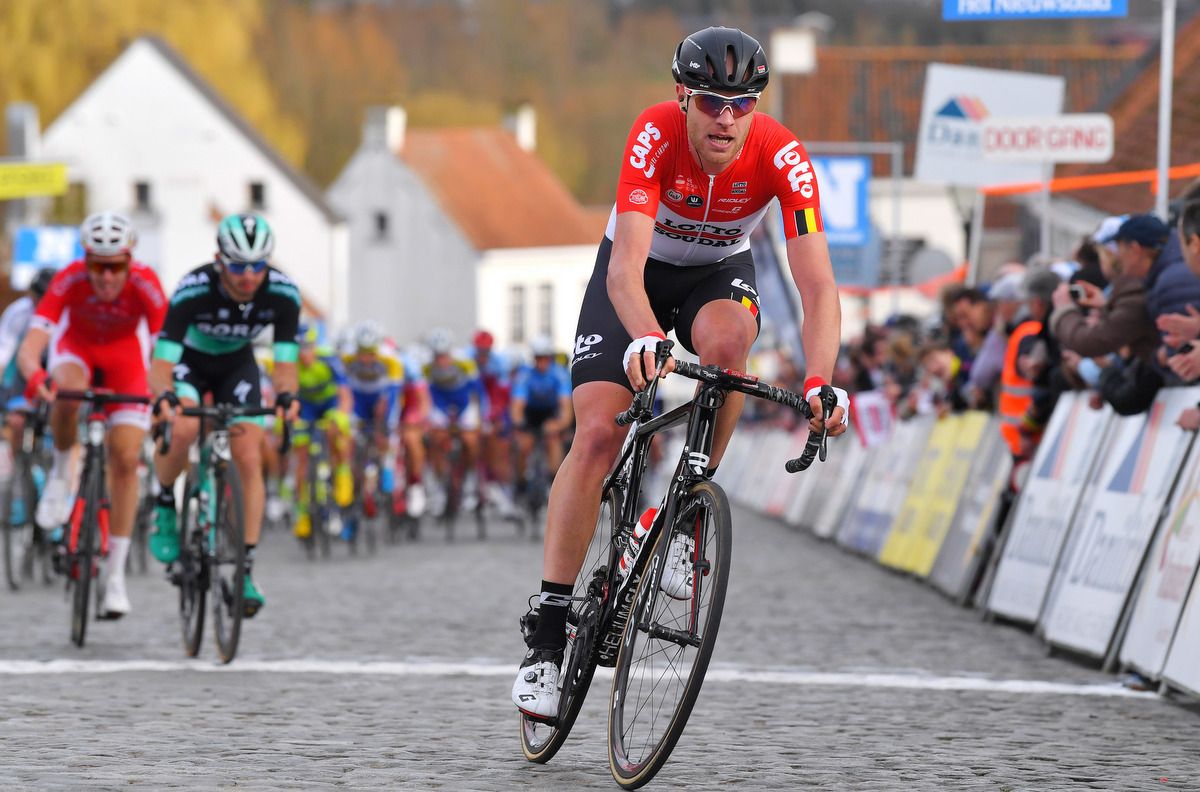 Frederik Frison (Lotto Soudal) on the move