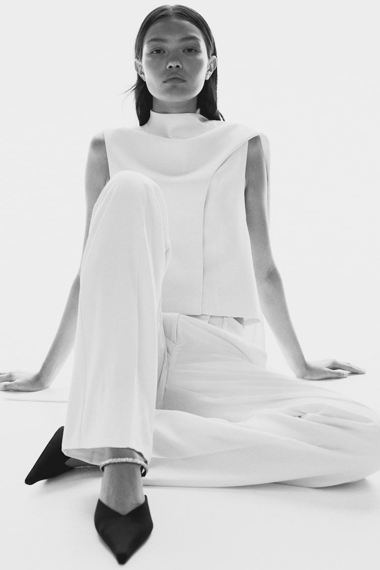 Embellished Heeled Mules