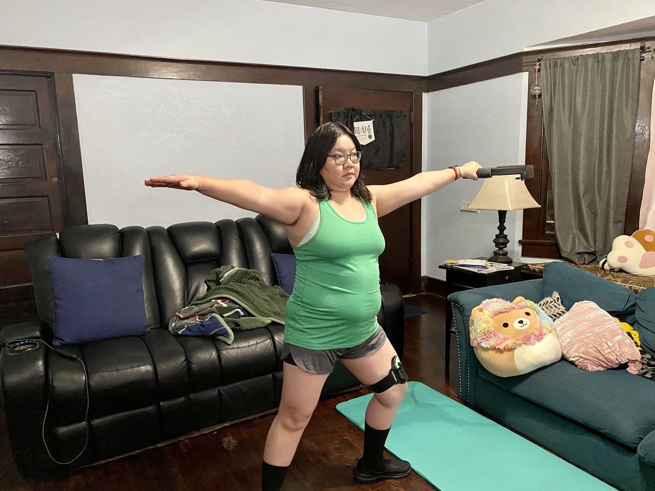 Ring Fit Adventure Warrior 2 Pose