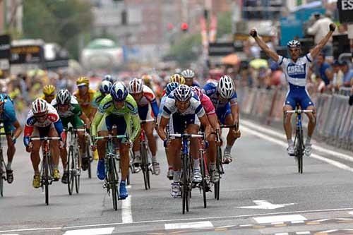 Petacchi's final lead-out man,