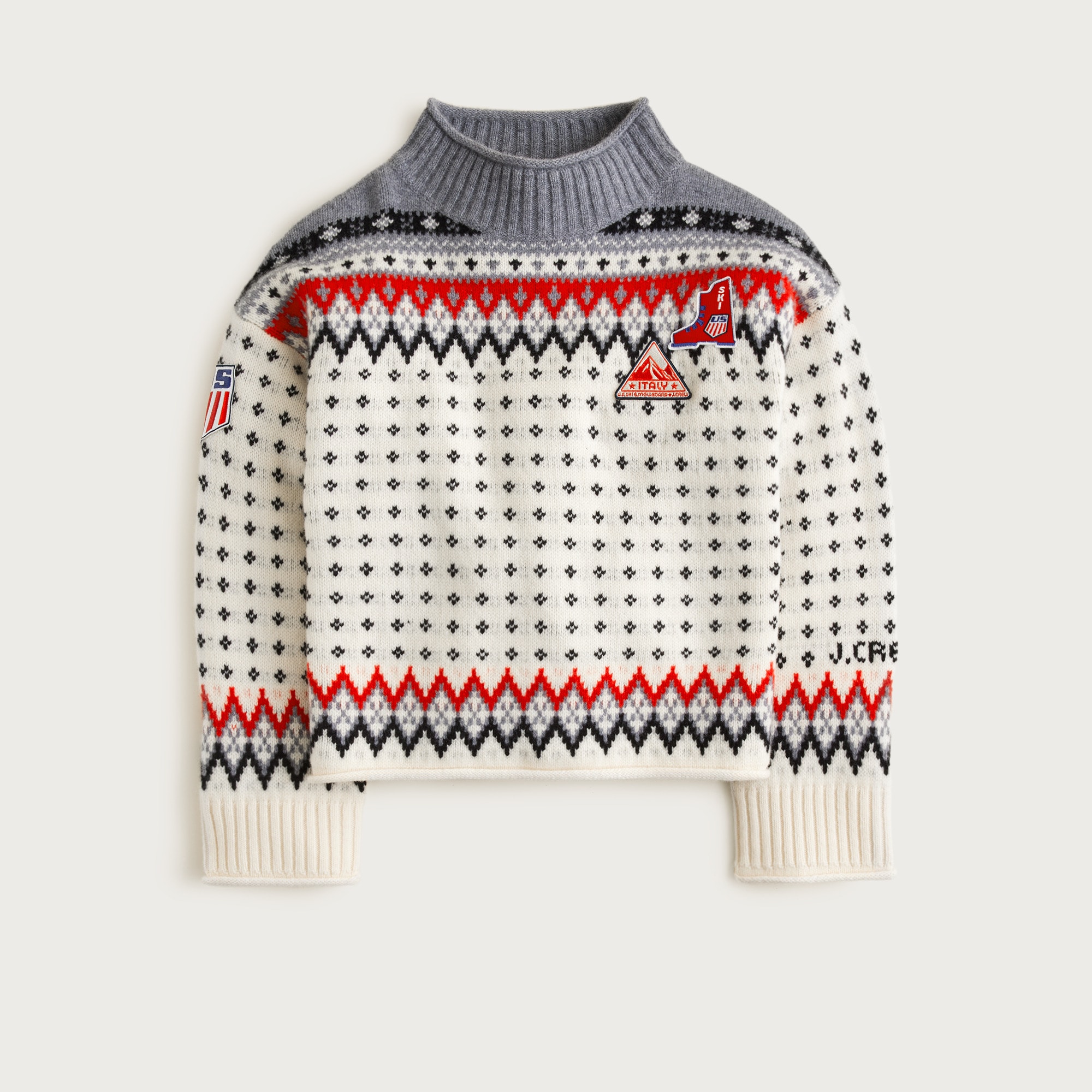 U.s. Ski &amp;amp; Snowboard by J.crew Fair Isle Rollneck&amp;trade; Sweater in Vintage Wool