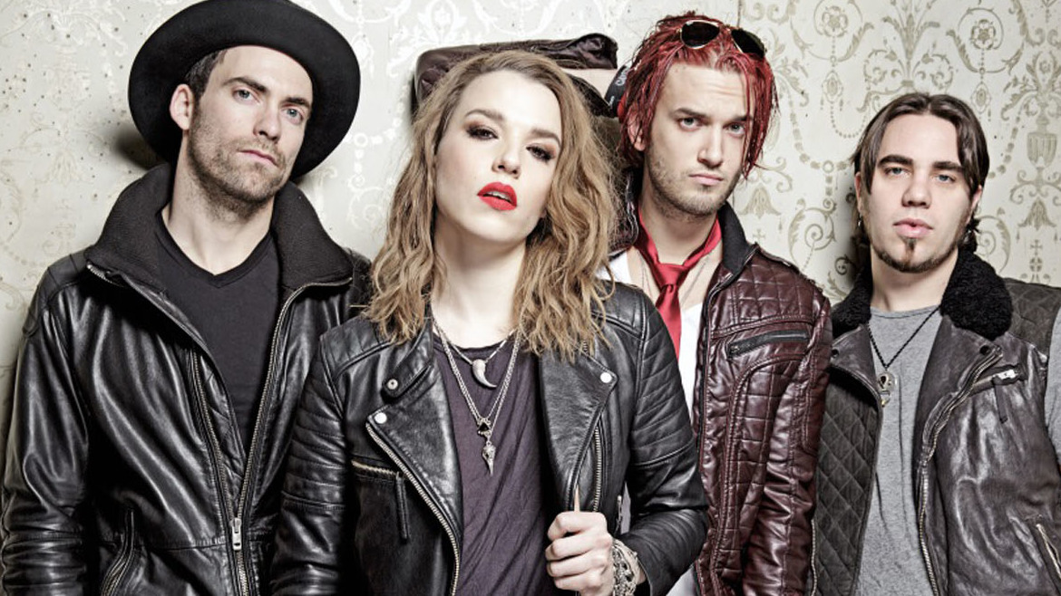 A promotional picture of Halestorm