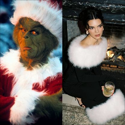 Kendall Jenner and the Grinch