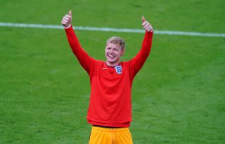 Aaron Ramsdale is still waiting to make his England debut despite being part of the Euro 2020 squad.