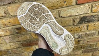 a photo of the Lululemon Blissfeel running shoes outsole