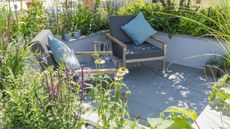 rain gardens: the rain garden designed by Rhiannon Williams for Hampton Court Flower Show 2017