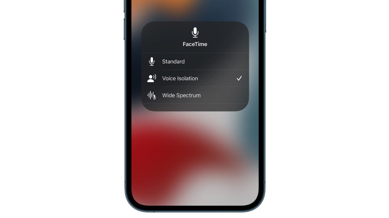 iOS Voice Isolation