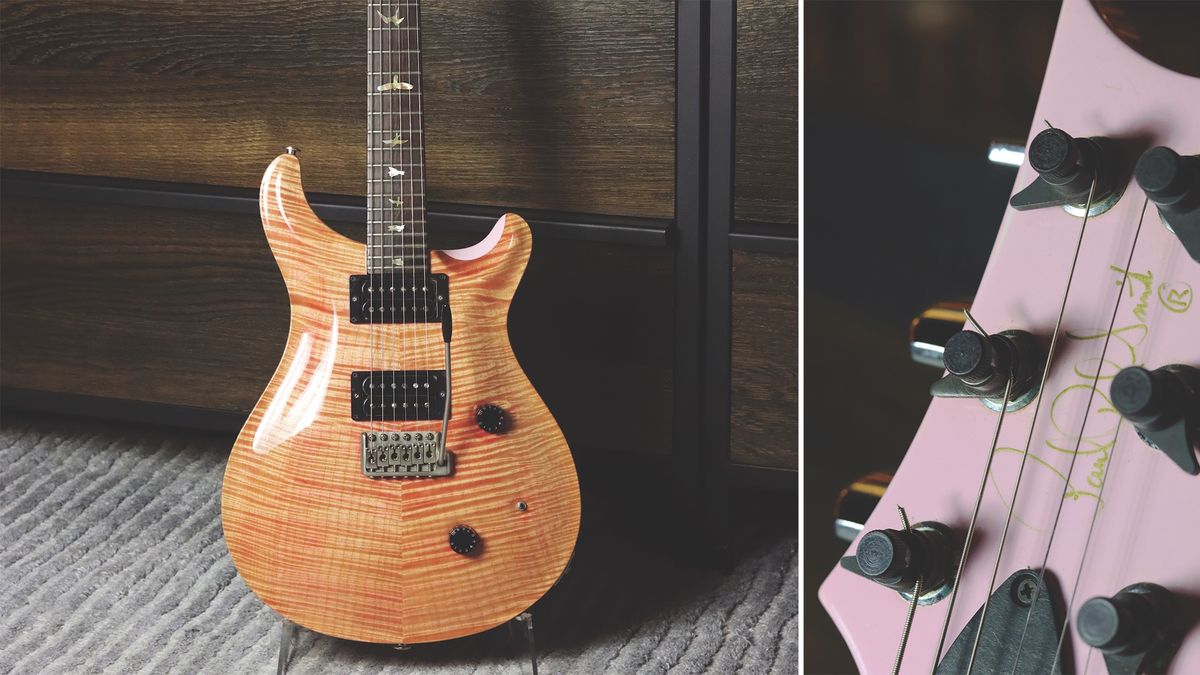 PRS&#039;s Custom 24 “Bonni Pink” guitar