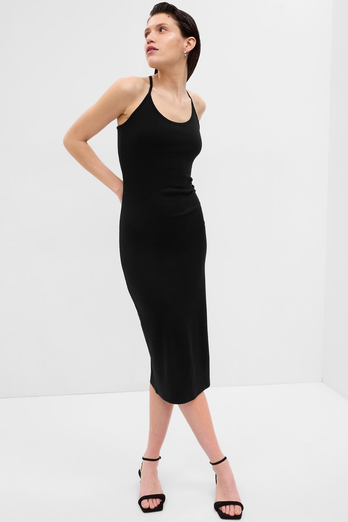 Gap Modern Convertible Strap Midi Dress