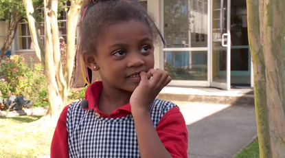5-year-old saves grandmother from fire. 