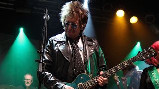 Ricky Byrd performs during the 12th Annual All-Star Irish Rock Revue at Highline Ballroom on March 12, 2011 in New York City