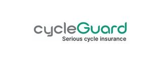 grey and green cycle guard logo