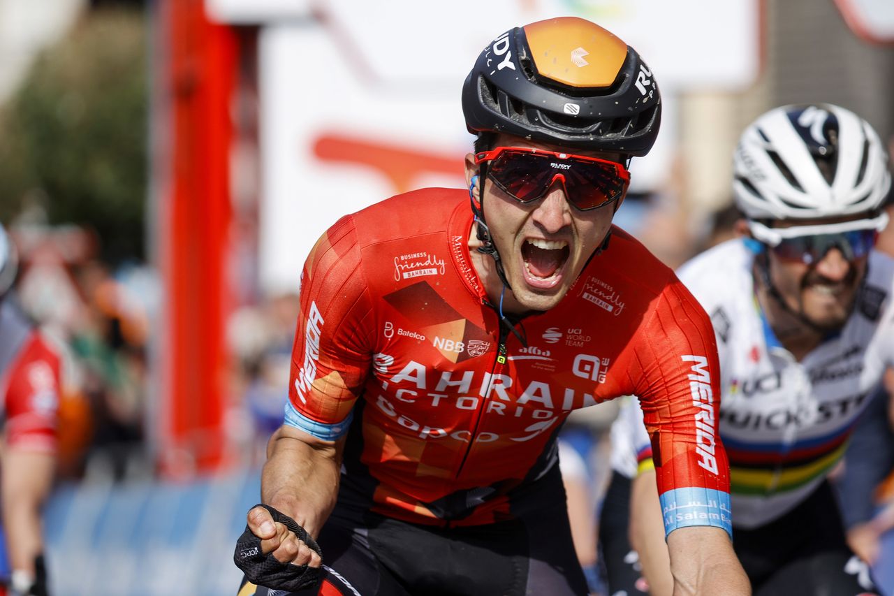 Itzulia Basque Country 2022 - 61st Edition - 3rd stage Llodio - Amurrio 181,7 km - 06/04/2022 - Pello Bilbao (ESP - Bahrain Victorious) - photo Luis Angel Gomez/SprintCyclingAgency&Acirc;&copy;2022