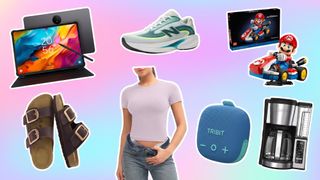 Collage of items on sale for Prime Big Deal Days