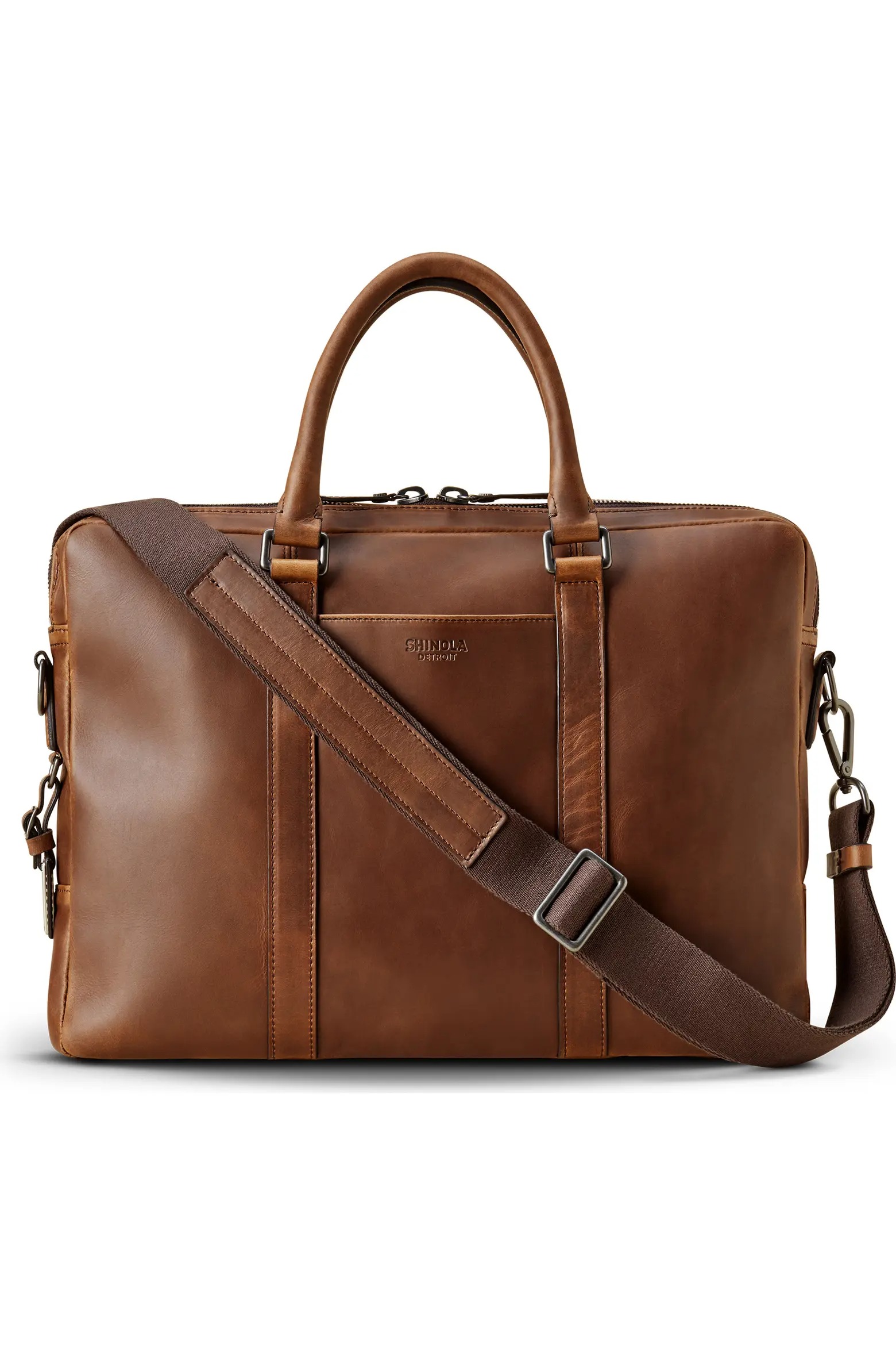 Shinola, Navigator Leather Computer Briefcase