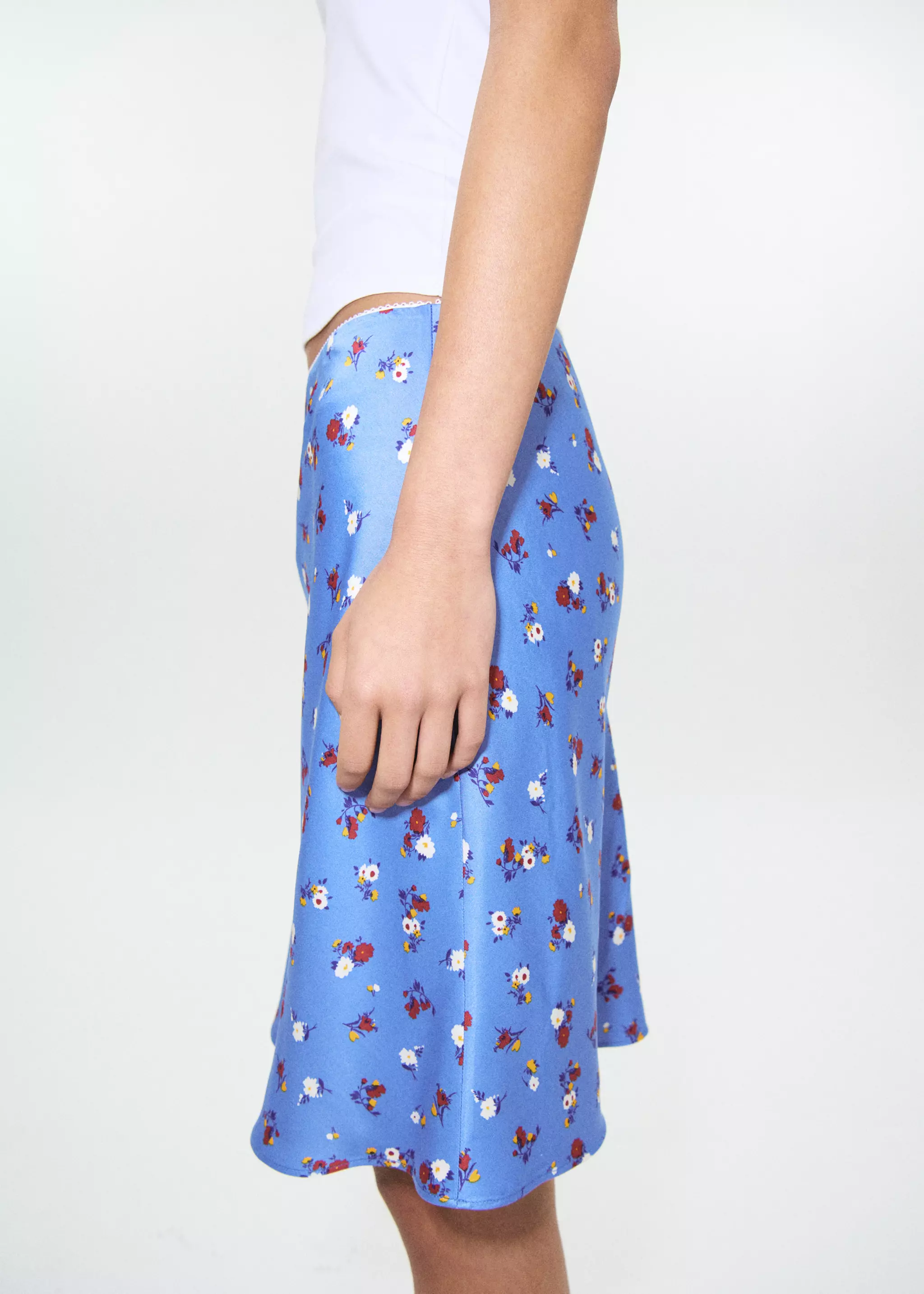Floral Print Skirt - Women | Mango Usa