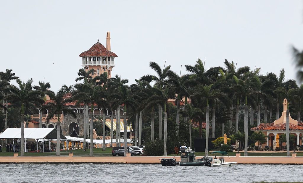 The Mar-a-Lago resort.