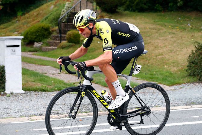 Mitchelton-Scott&#039;s Jack Bauer at the 2019 BinckBank Tour