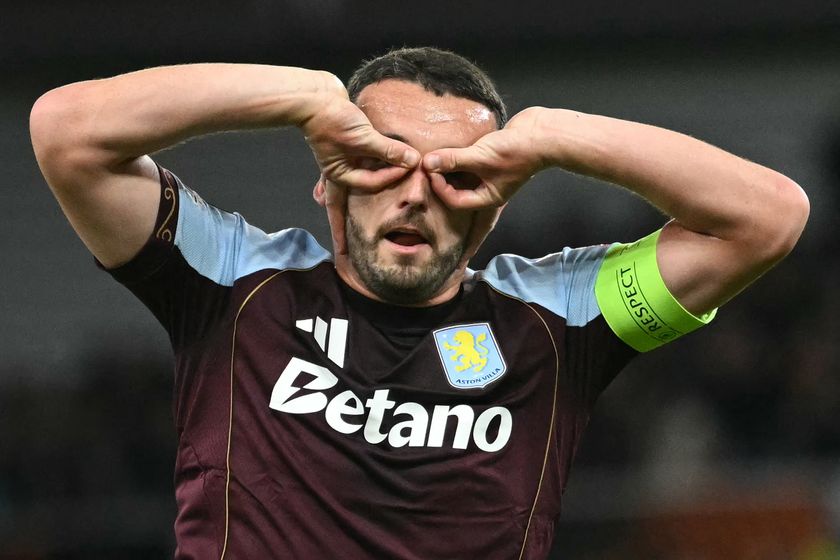 Aston Villa midfielder John McGinn