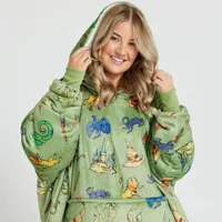 Harry Potter Khaki Green Oodie:&nbsp;WAS&nbsp;£99,&nbsp;NOW&nbsp;£64, SAVE £35 | Oodie.co.uk
