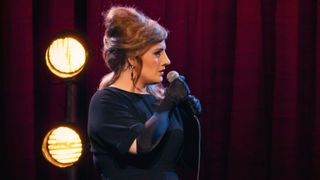 Adele performing as an Adele impersonator