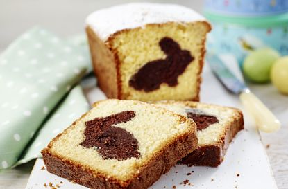 Hidden Easter bunny loaf