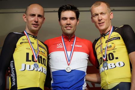 Stef Clement, Tom Dumoulin and Robert Gesink