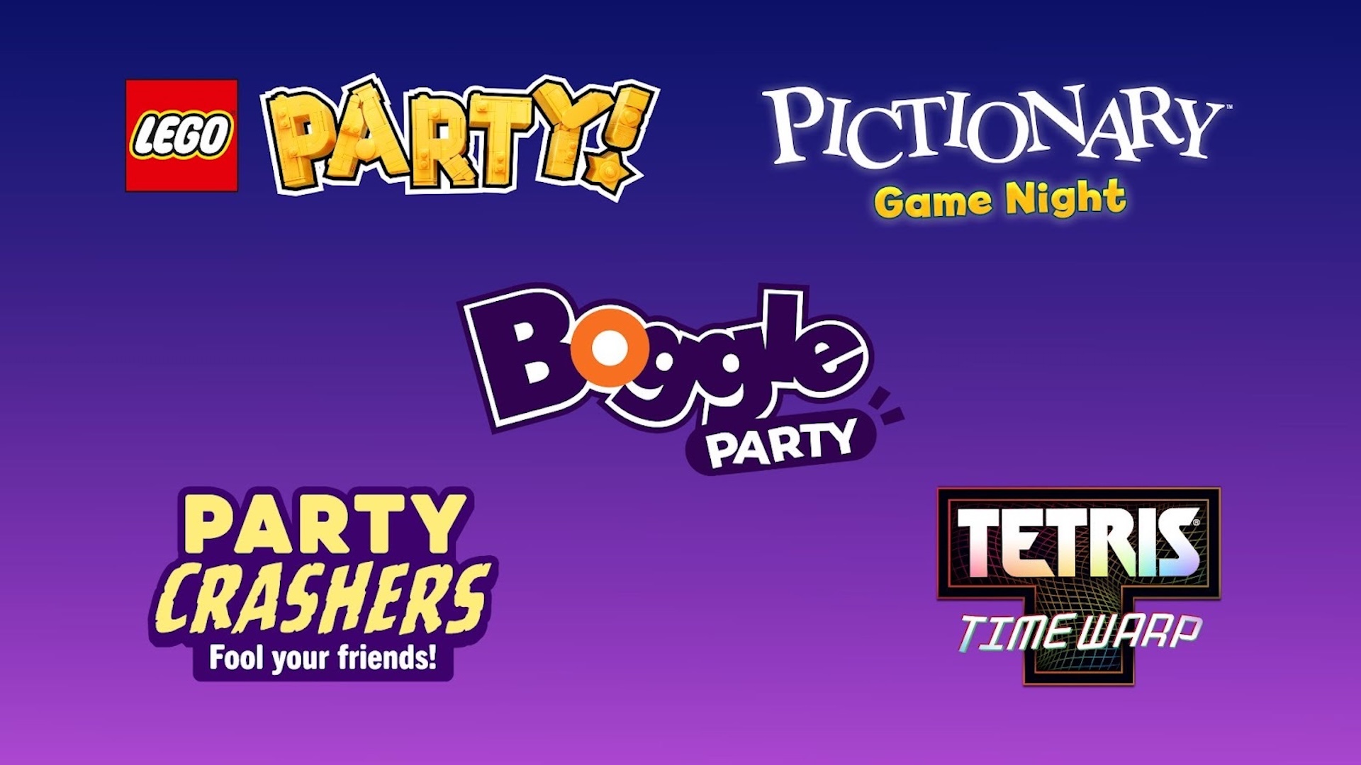 Netflix games being added to the service on a purple background