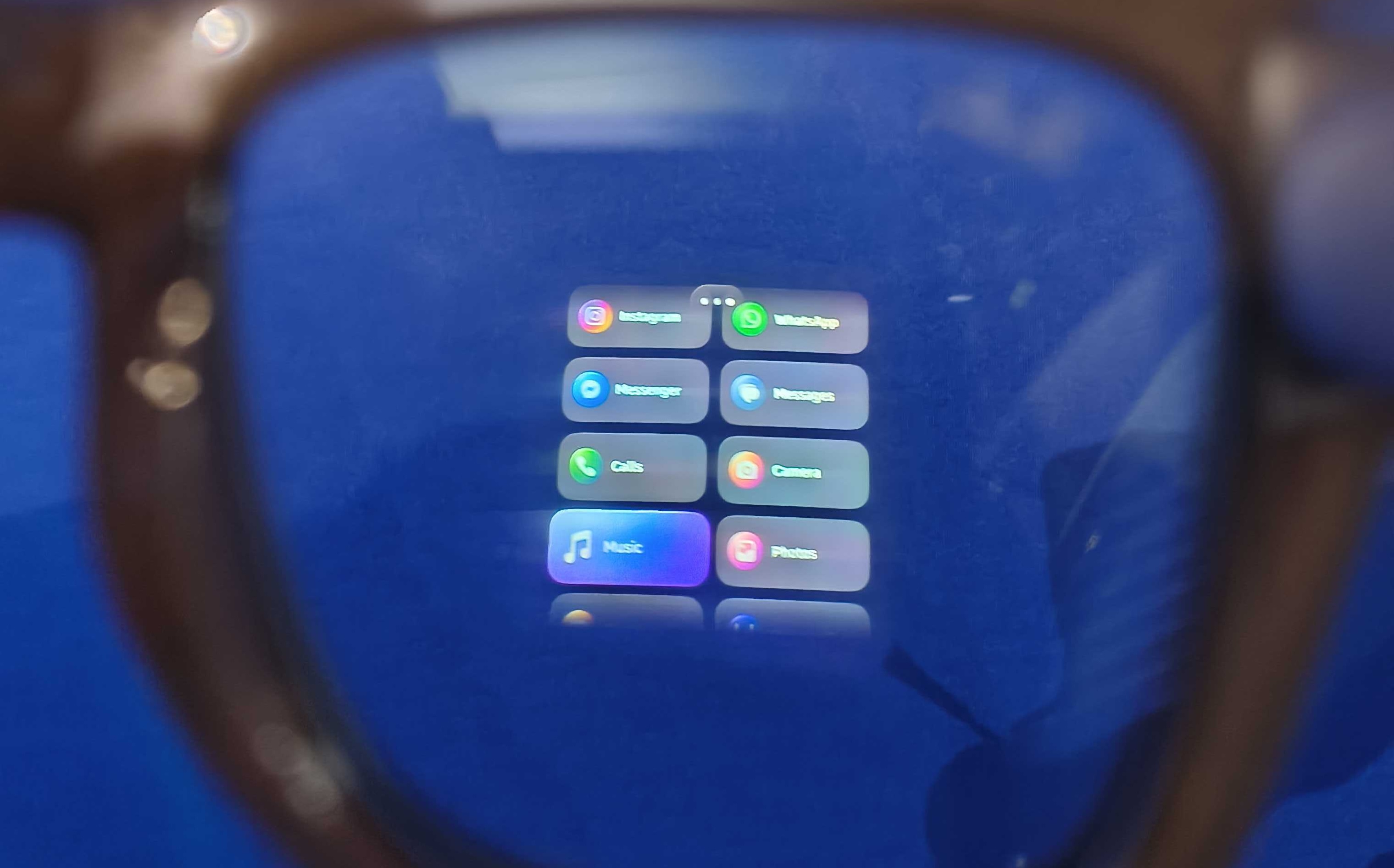 meta ray ban display screen