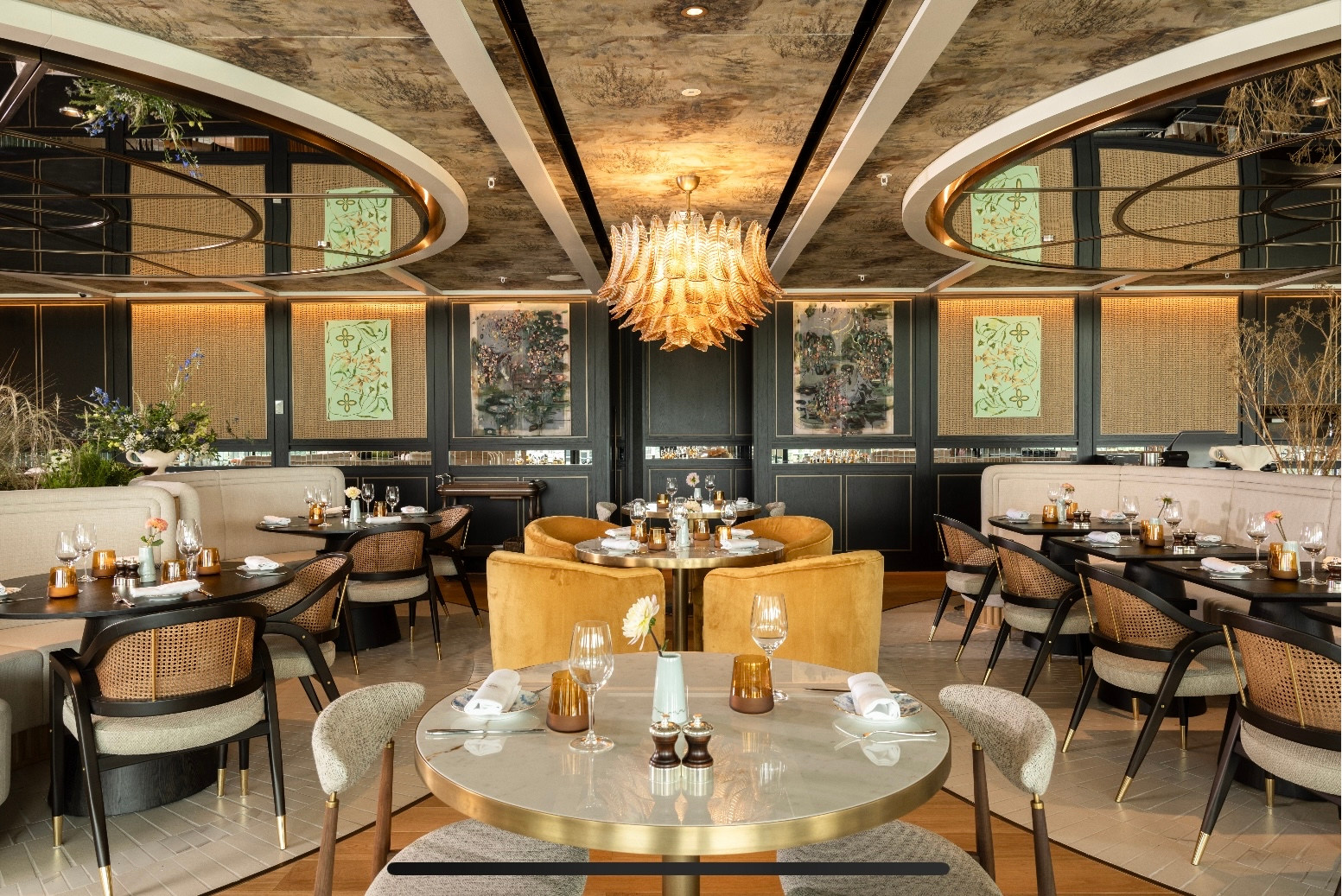 Inside Fulham FC's Riverside Stand