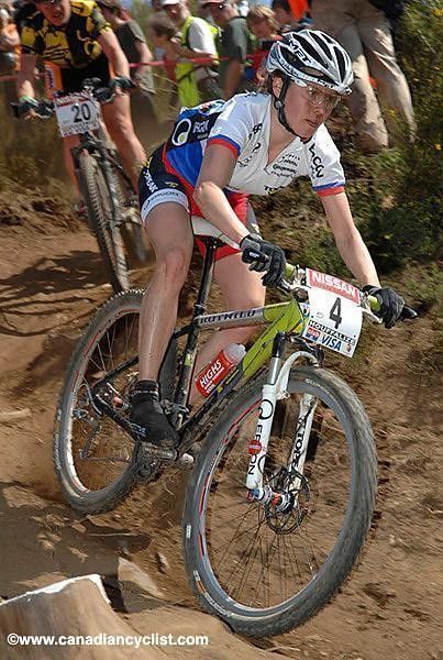 Irina Kalentieva on the Offenburg course during her great 2007 World Cup campaign