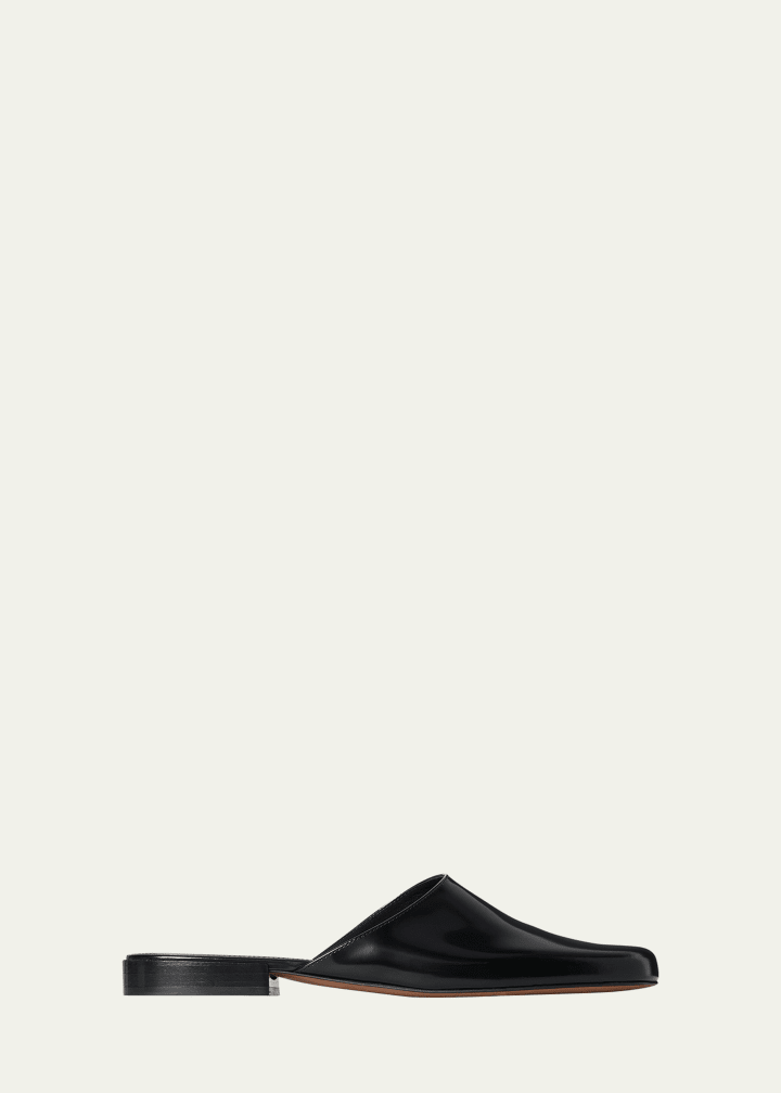 Penelope Leather Mules
