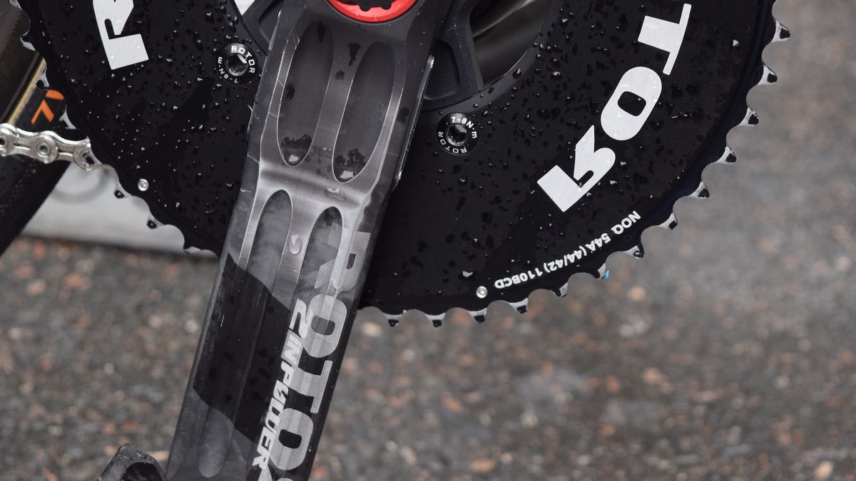 Boasson Hagen generally runs 54T outer chainrings for sprint stages