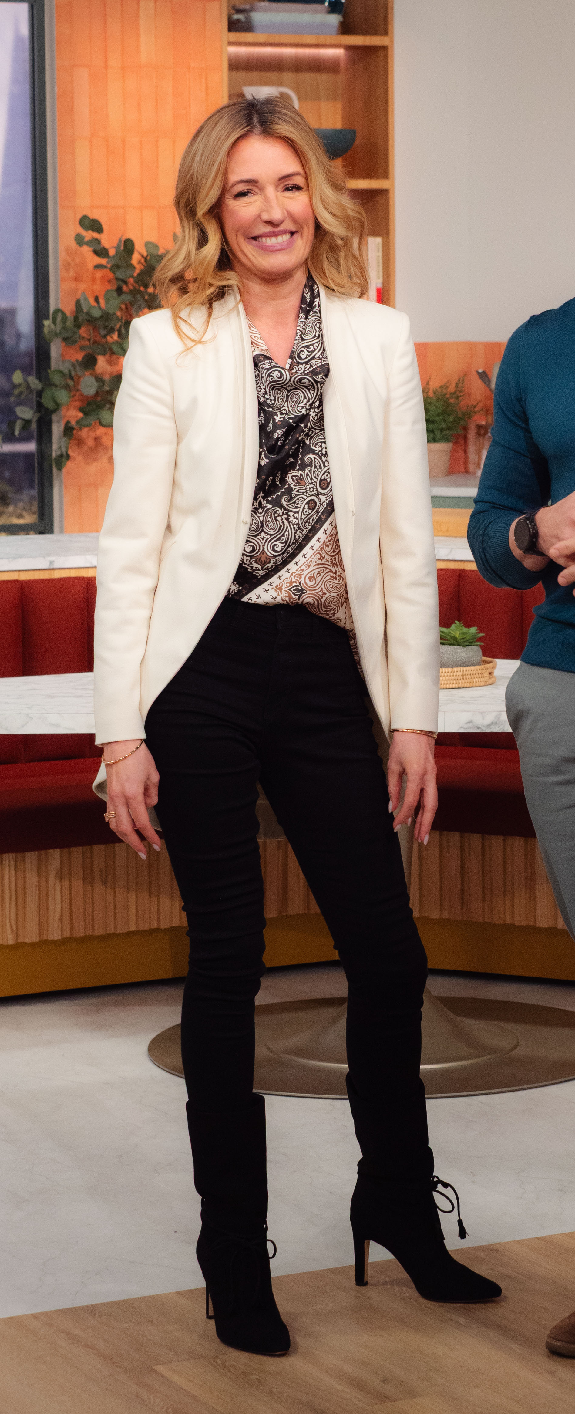 Cat Deeley on 'This Morning' TV show. Asset ID: 16790398k