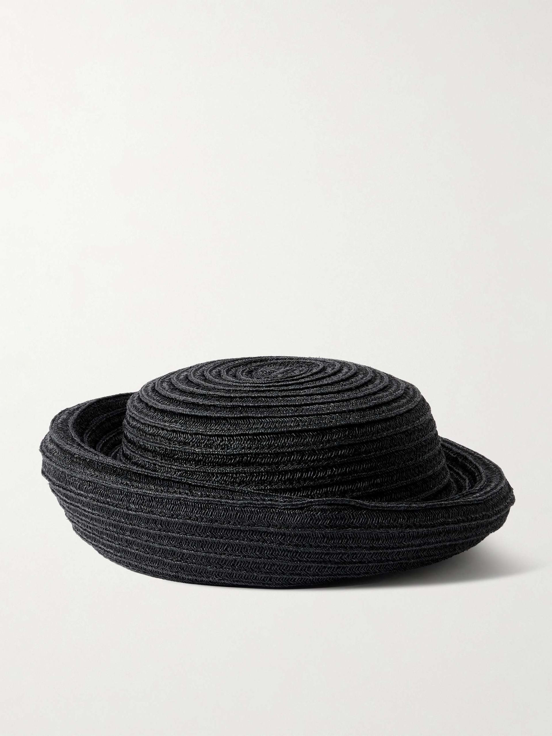 Laura Straw Pillbox Hat
