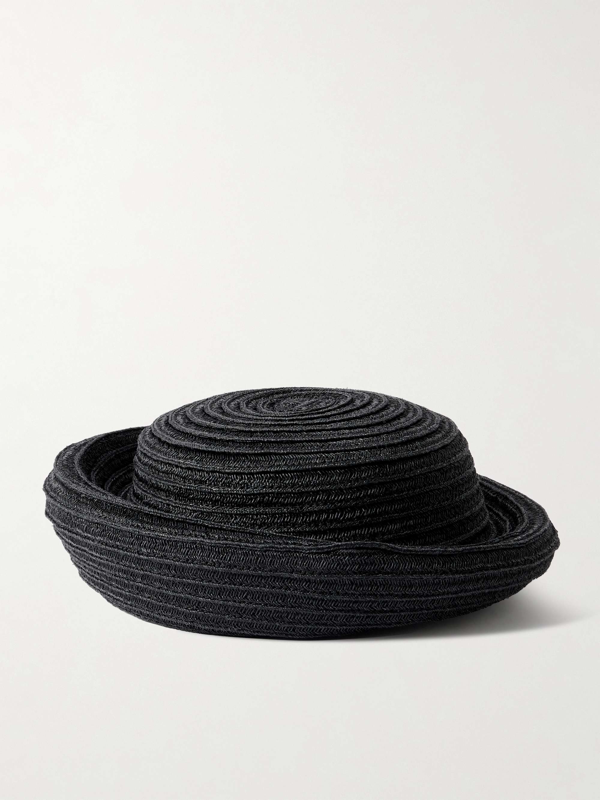 Laura Straw Pillbox Hat