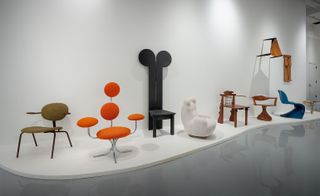 Chairs inside R & Company’s New York space