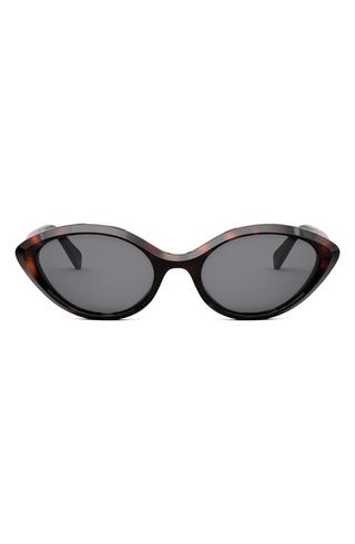 Celine 57mm Thin Cat Eye Sunglasses