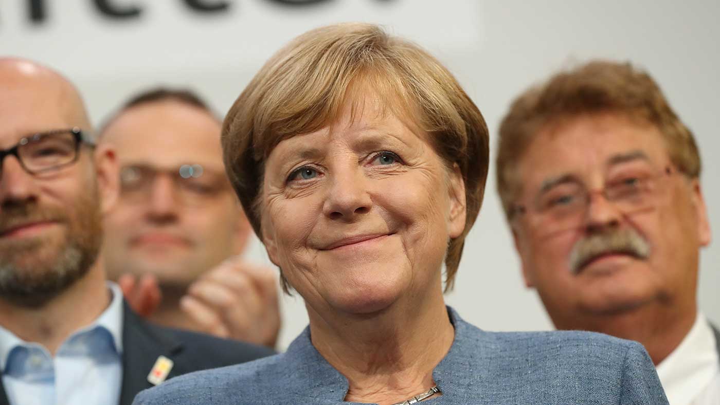 German chancellor Angela Merkel