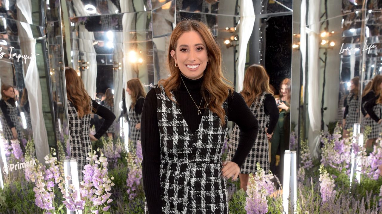 Stacey Solomon attends the VIP launch party celebrating her new collection with Primark, on October 10, 2019 in London, England.