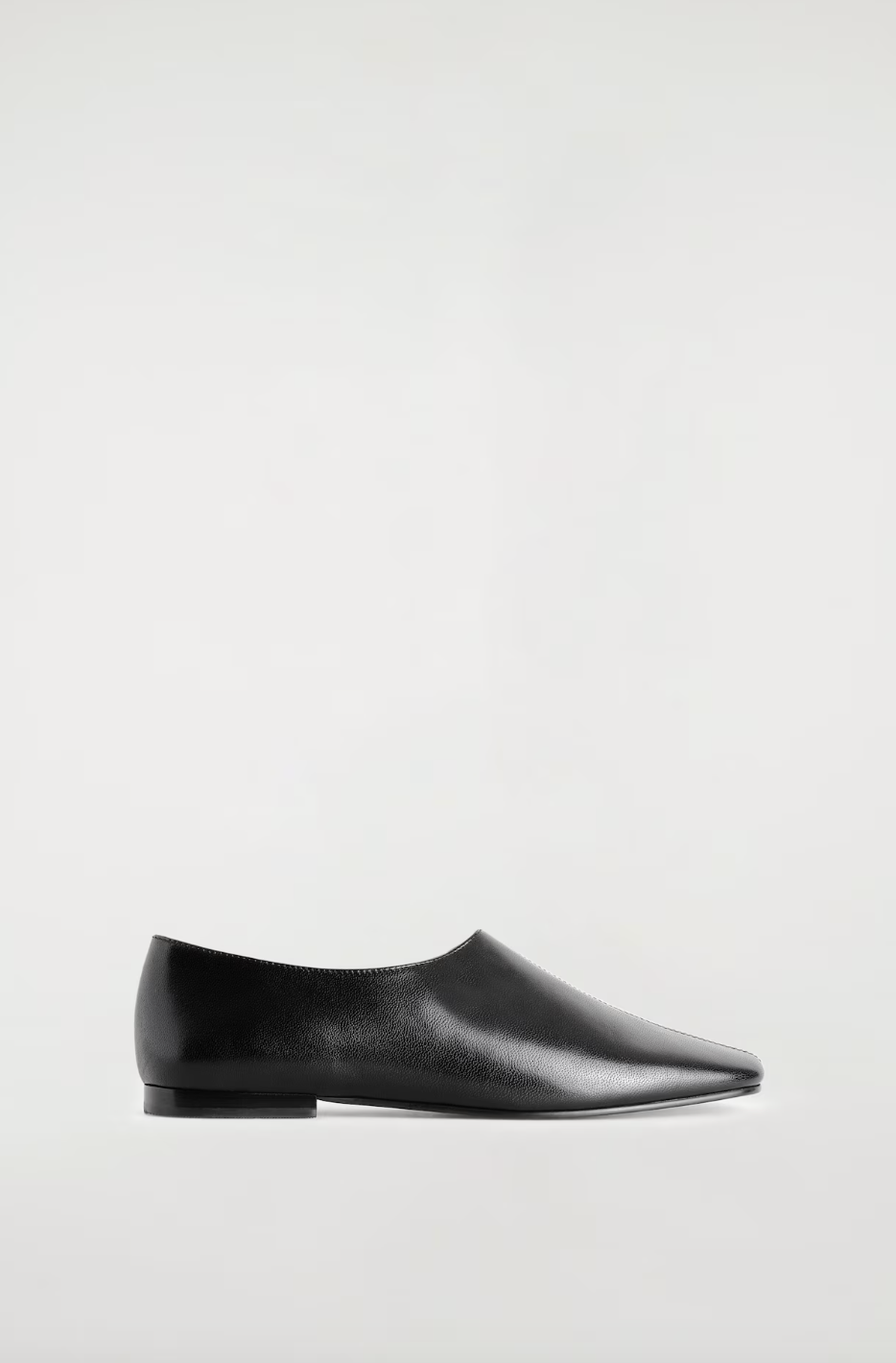 black opera shoe by cos