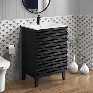 Cascade 24-Inch Single Bathroom Vanity Set