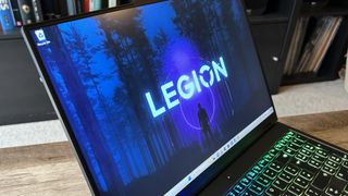 Lenovo Legion Pro 7i screen close up