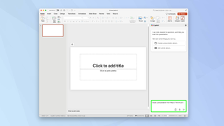 How to turn a Word doc into a PowerPoint presentation using Copilot