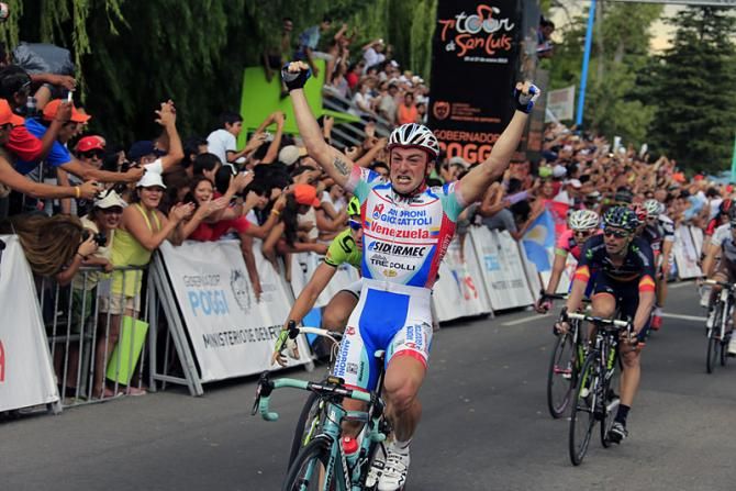 Mattia Gavazzi (Androni Giocattoli) sprinted to victory in the 7th and final stage of the Tour de San Luis.