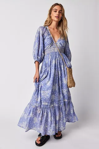 Free People, Golden Hour Maxi Dress