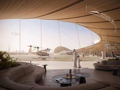 Vertiport Terminal, Dubai, by Foster + Partners