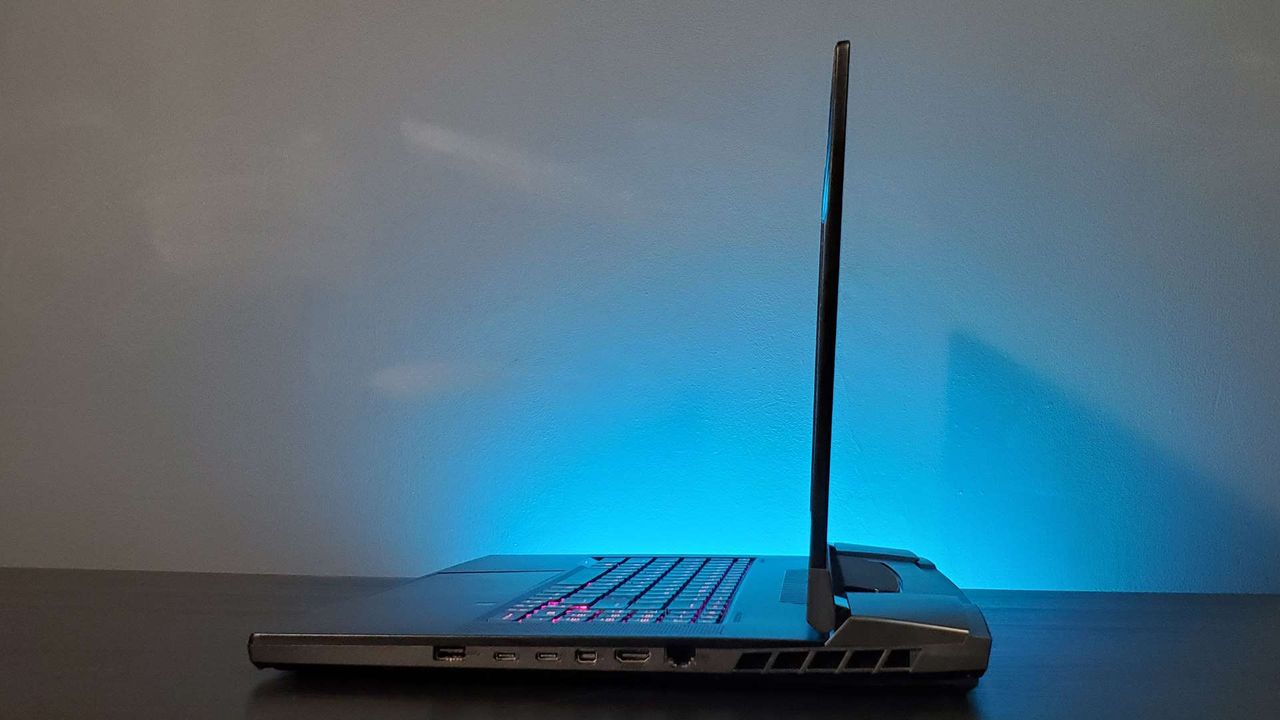 MSI Titan GT77 HX gaming laptop with RTX 4090 and Core i9